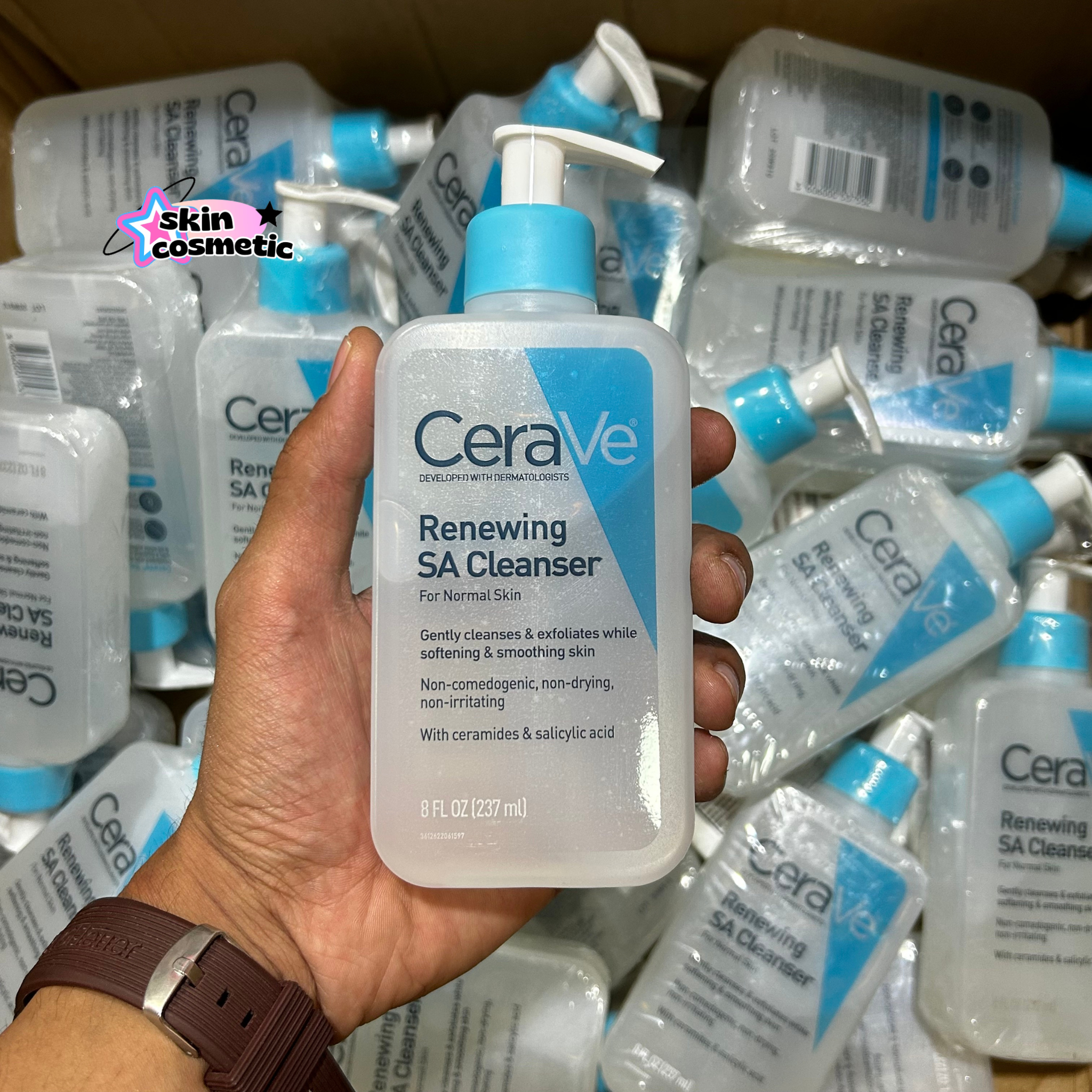 専用 CeraVe Renewing SA Cleanser 73ml CeraVe Renewing SA Cleanser, Exfoliating Face Wash With