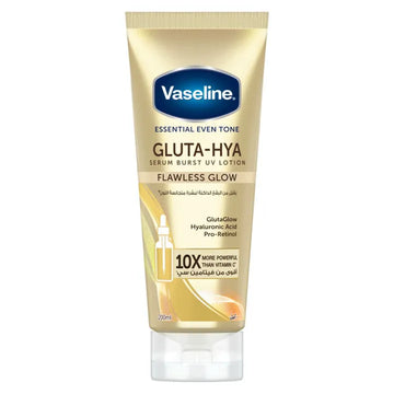 Vaseline Gluta-Hya Serum Burst UV Lotion - Flawless Bright  - 330ml ( pre booking )