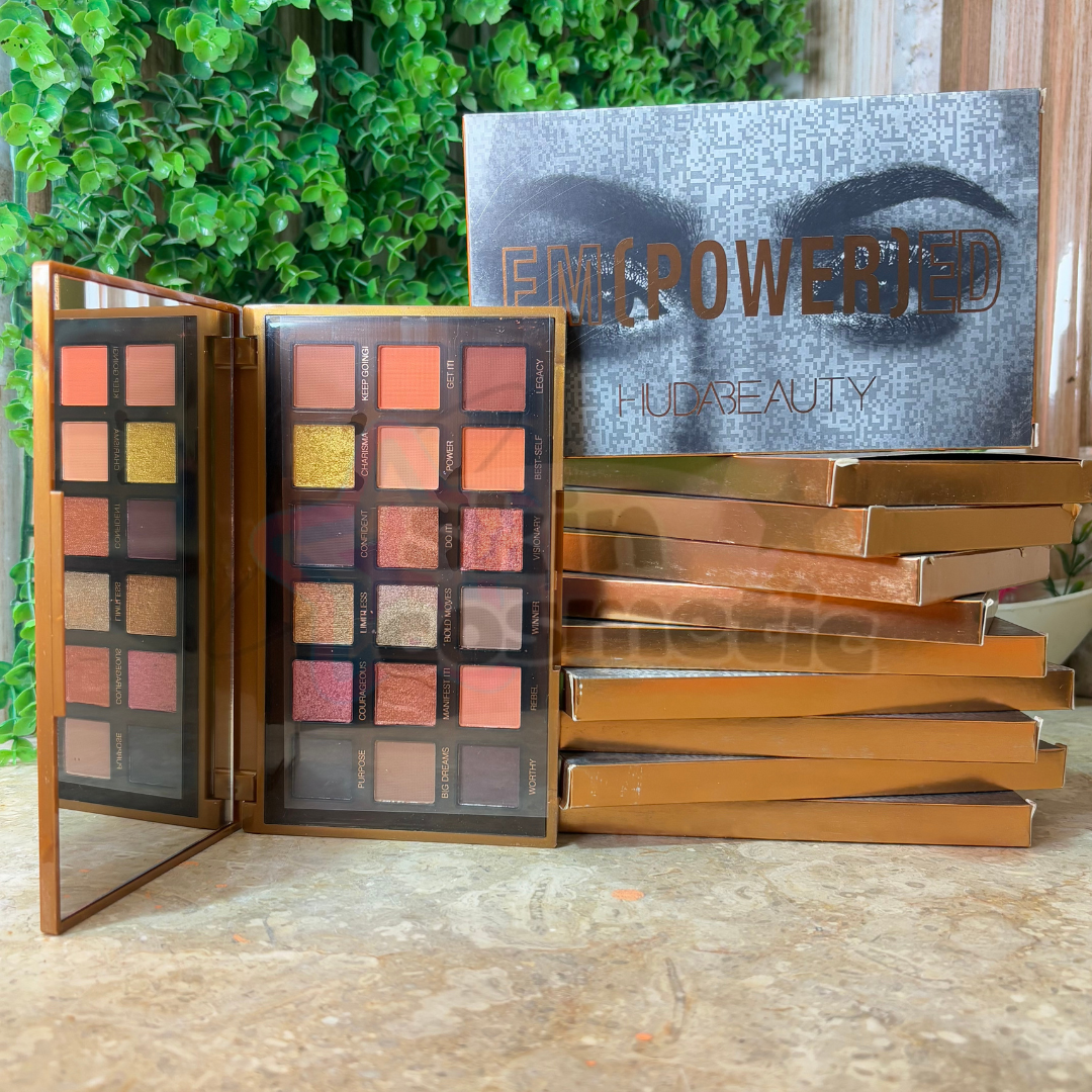 Huda Beauty Empowered Eyeshadow Palette 18 shades