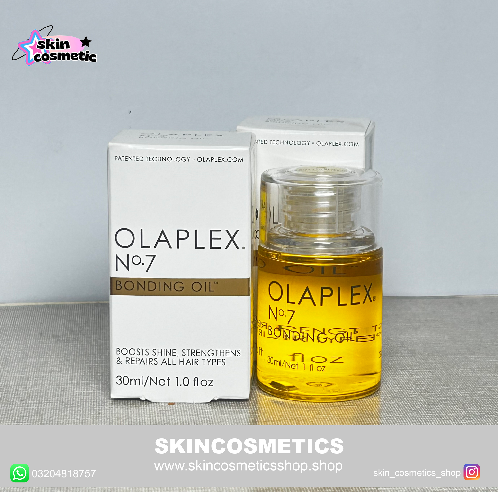 OLAPLEX Nº.7  hair BONDING OIL /serum  -made in USA