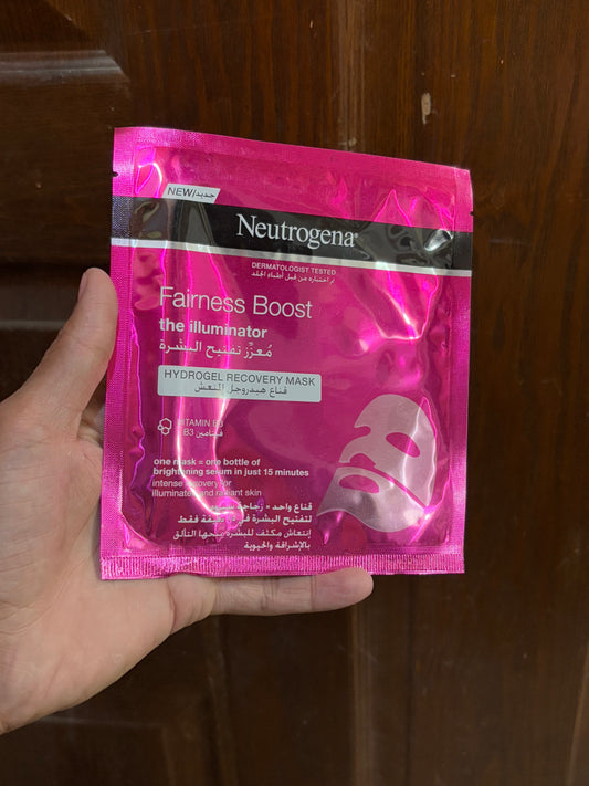 NEUTROGENA SHEET MASK FAIRNESS BOOST 30 ML