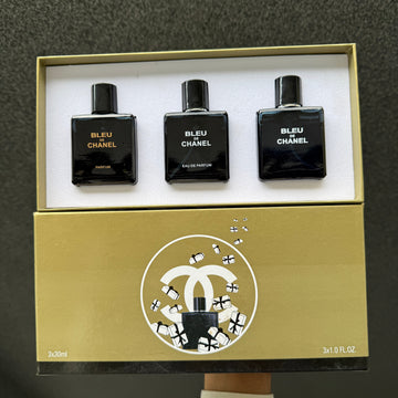 BLUE DE CHANEL MINI PERFUME SET  30ml x 3
