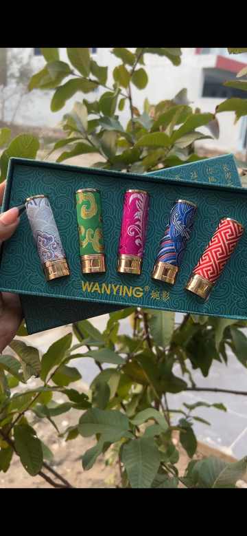 Original korean wanying 5 matte lipstick set