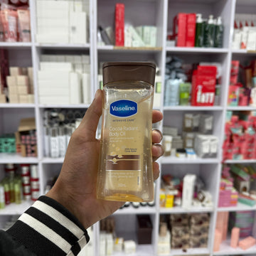 Vaseline intensive Care Cocoa Radiant  Body Oil 100% Natural Cocoa Butter (200ml)