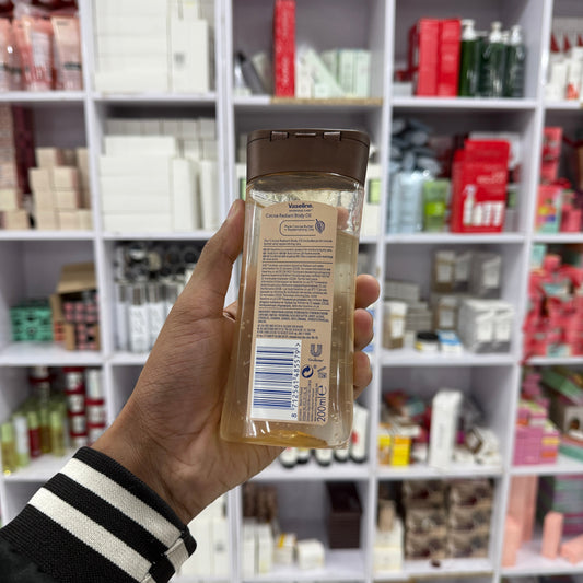 Vaseline intensive Care Cocoa Radiant  Body Oil 100% Natural Cocoa Butter (200ml)