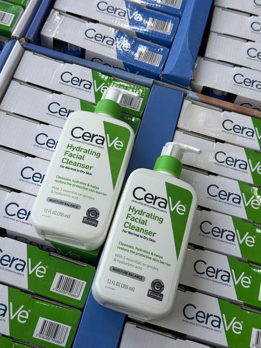 CeraVe Hydrating facial cleanser pack of 2