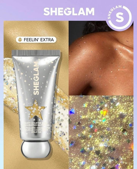 SHEGLAM Body Highlighter Glitter Gel Party Starter