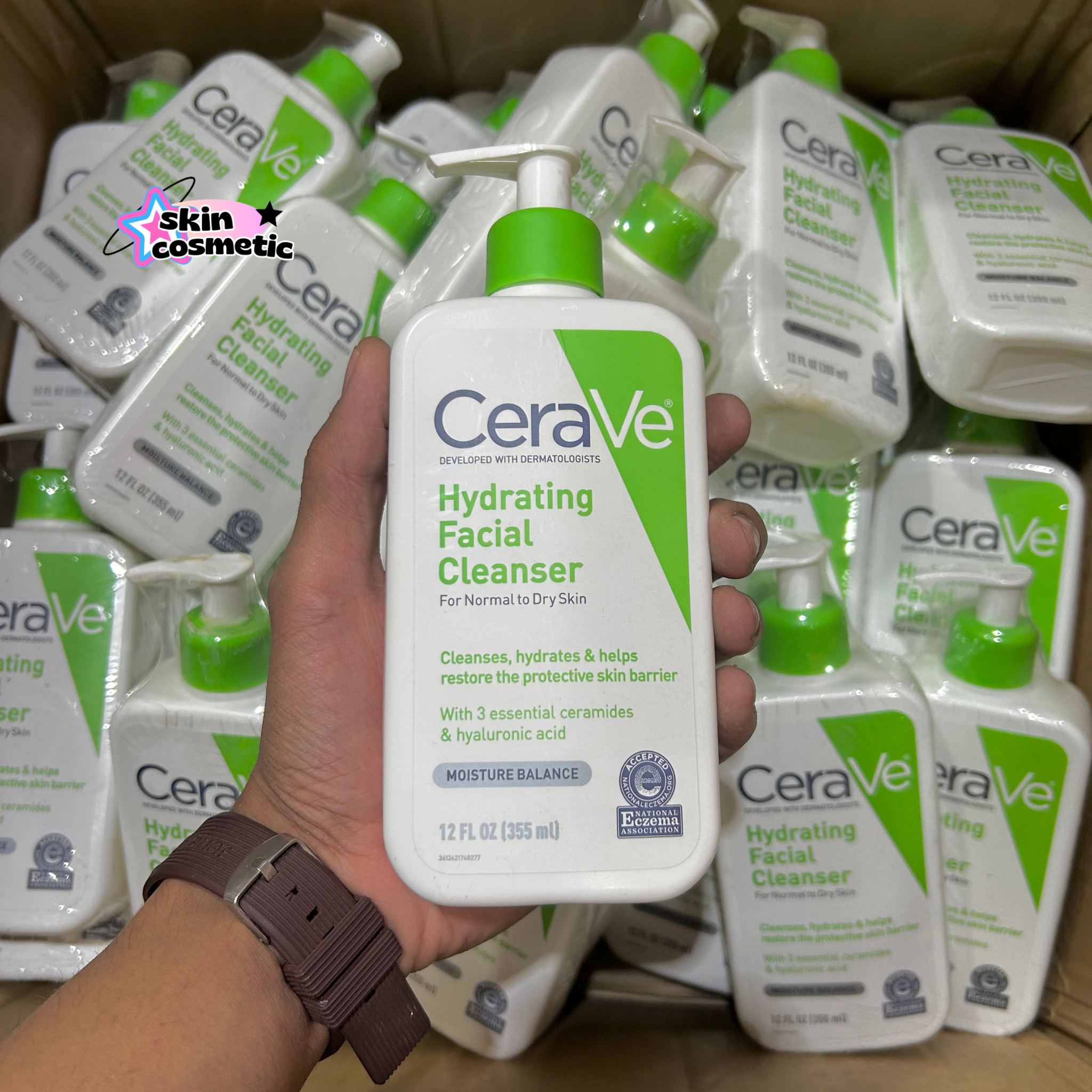 CeraVe Hydrating Facial Cleanser