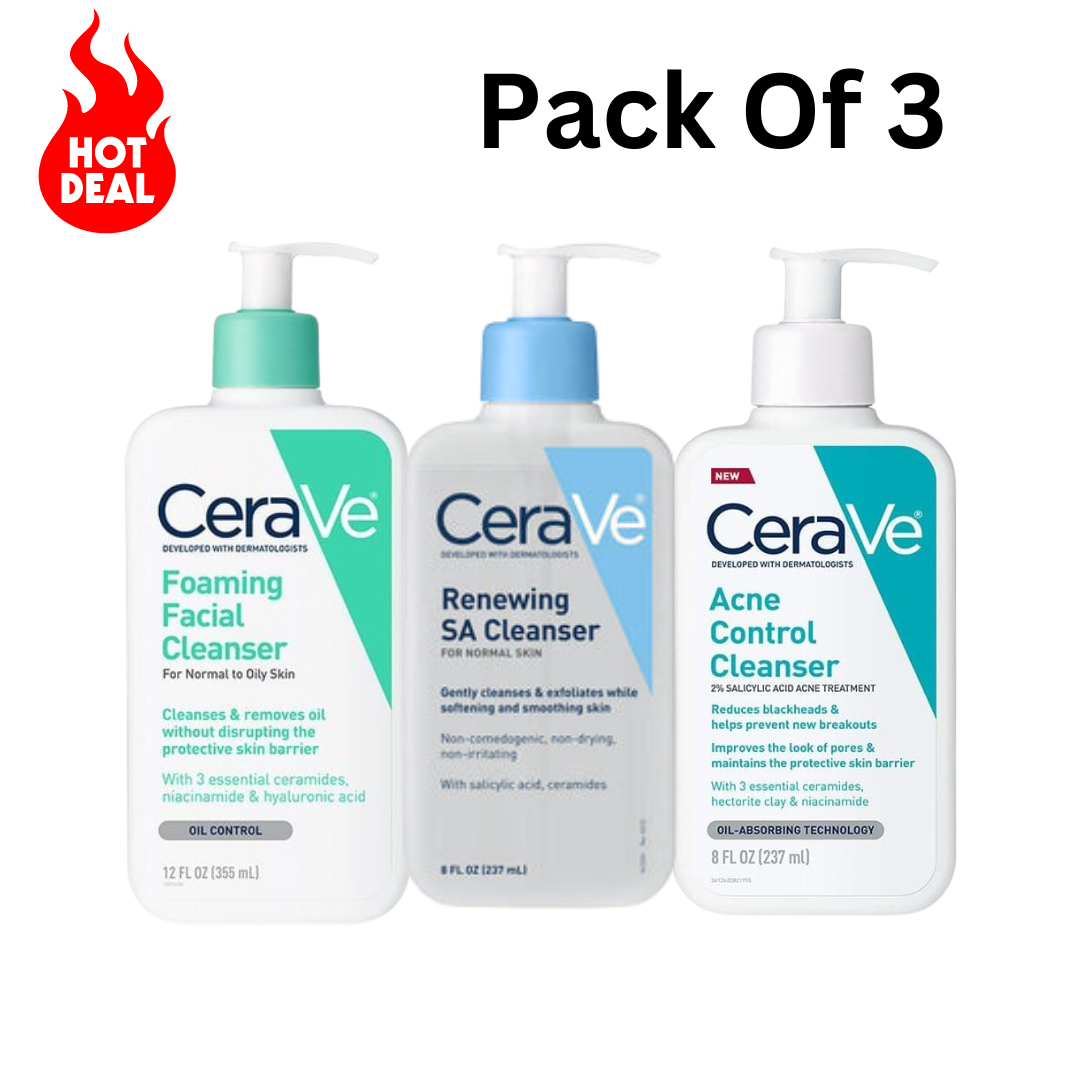 CeraVe pack of 3  affordable Deal