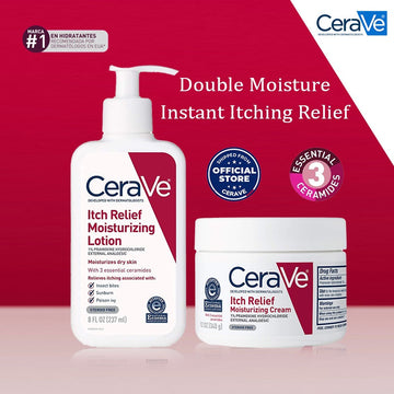 CeraVe Itch Relief Moisturising Lotion & Cream