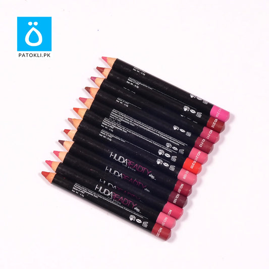 Huda beauty jumbo lipstick pencils pack of 12